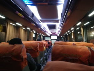 Interior Bus Sugeng Rahayu