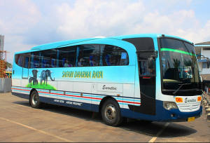 Armada Bus Safari Dharma Raya